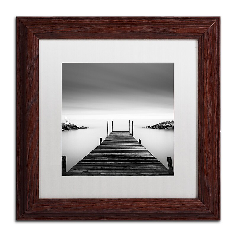 Trademark Fine Art Dave MacVicar 'Leuty' 11 x 11 Framed Art Print (ALI0837-W1111MF) image 1