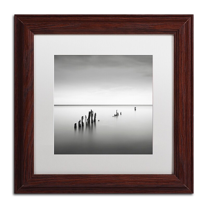 Trademark Fine Art Dave MacVicar 'Slow Fade' 11 x 11 Framed Art Print (ALI0854-W1111MF) image 1