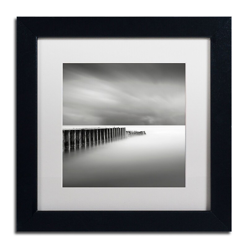 Trademark Fine Art Dave MacVicar 'Stormy' 11 x 11 Framed Art Print (ALI0855-B1111MF) image 1