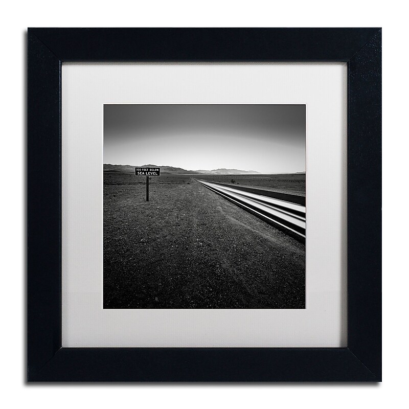 Trademark Fine Art Dave MacVicar 'Low' 11 x 11 Framed Art Print (ALI0871-B1111MF) image 1