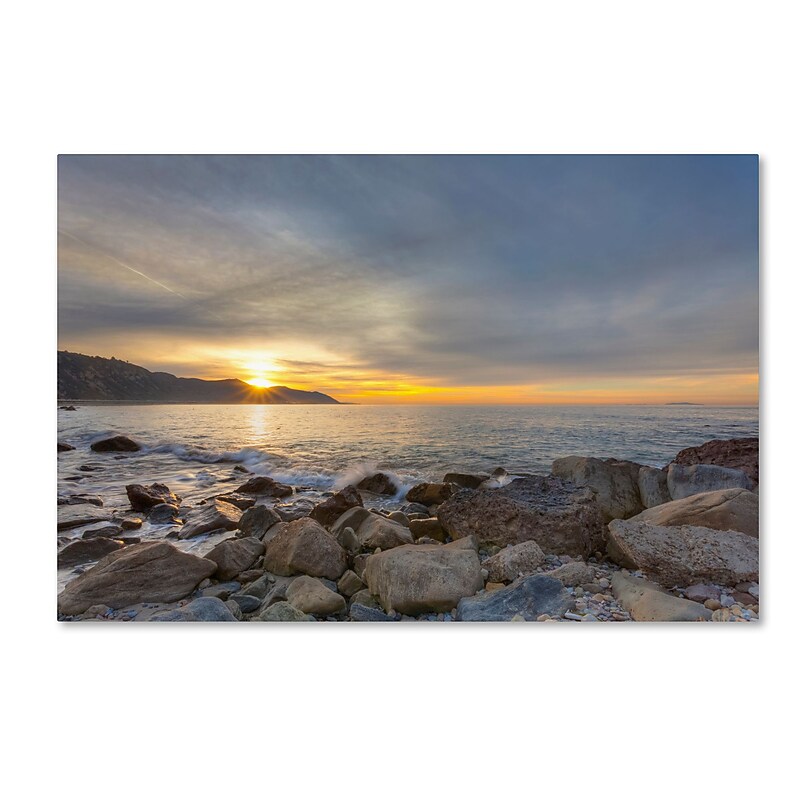 Trademark Fine Art Chris Moyer 'Breaking Day' 12 x 19 (ALI0761-C1219GG) image 1