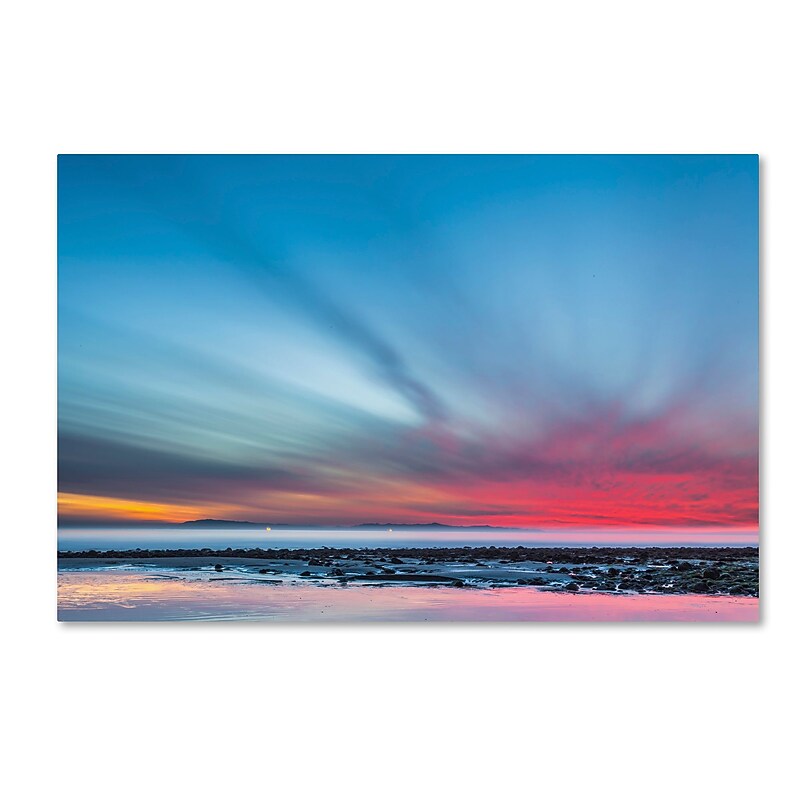 Trademark Fine Art Chris Moyer 'Last Light' 16 x 24 (ALI0762-C1624GG) image 1