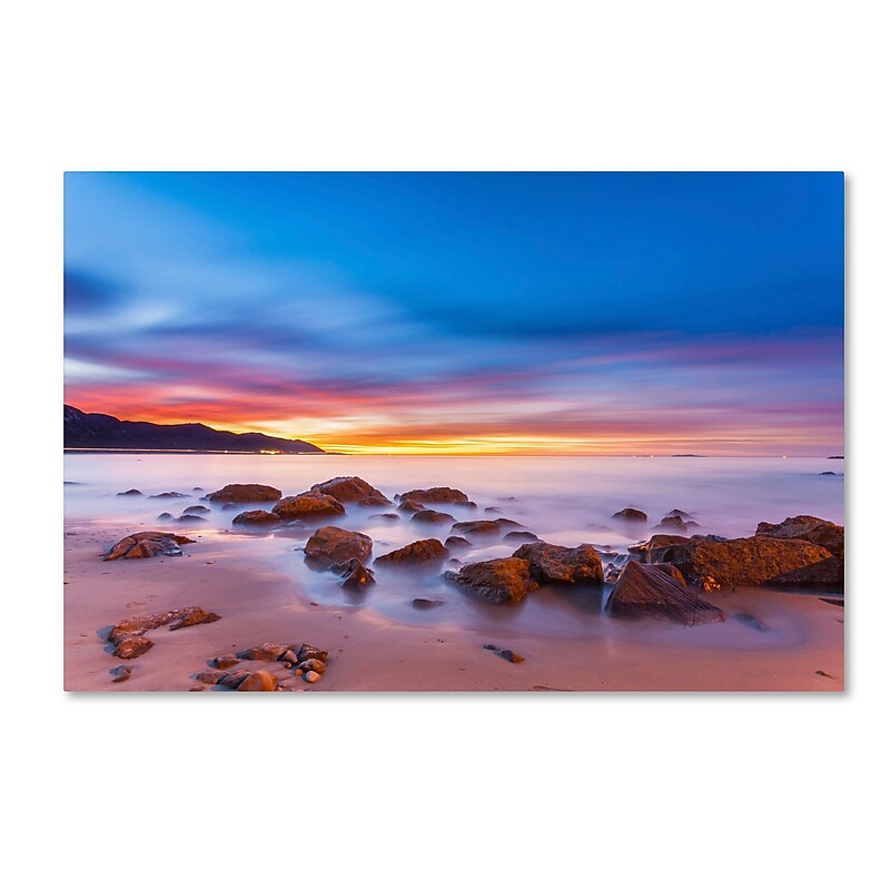 Trademark Fine Art Chris Moyer 'Mussel Shoals Morning' 12 x 19 (ALI0764-C1219GG) image 1