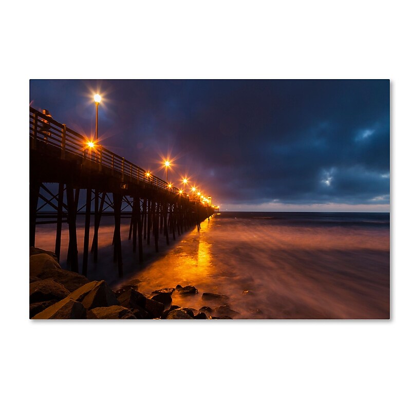 Trademark Fine Art Chris Moyer 'Night Side' 22 x 32 (ALI0768-C2232GG) image 1