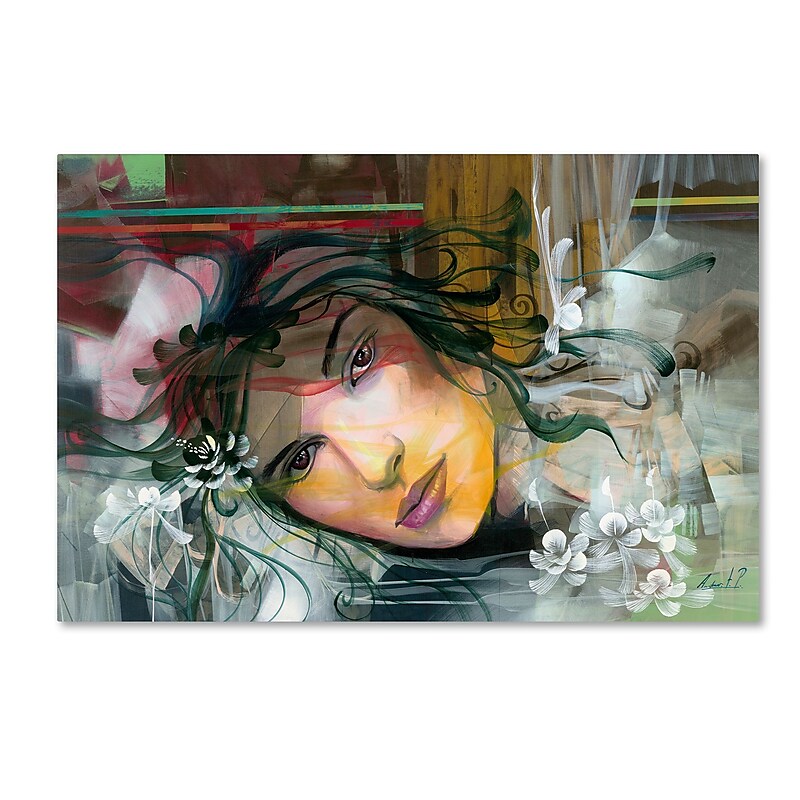 Trademark Fine Art Andrea 'En Pensamientos' 22 x 32 (MA0604-C2232GG) image 1
