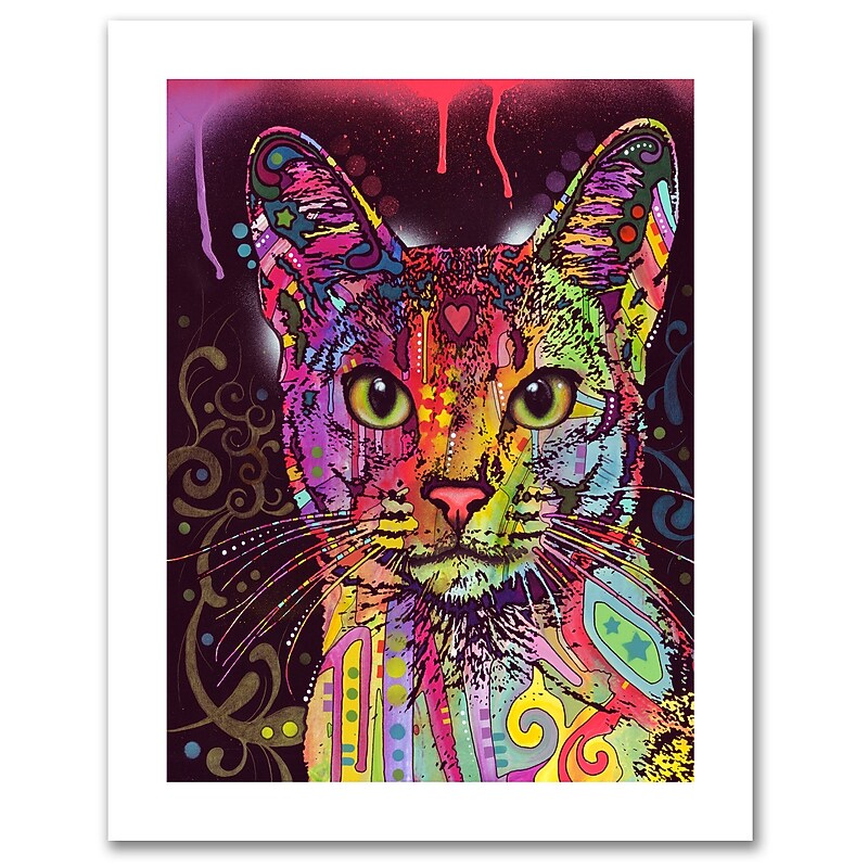 Trademark Fine Art Dean Russo 'Abyssinian' Paper Art 18 x 24 (ALI0250-1824-P) image 1