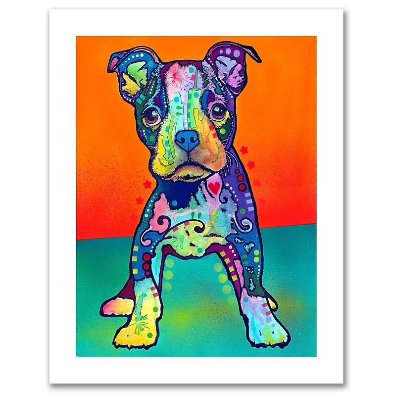 Trademark Fine Art Dean Russo 'On My Own' Paper Art 18 x 24 (ALI0251-1824-P) image 1