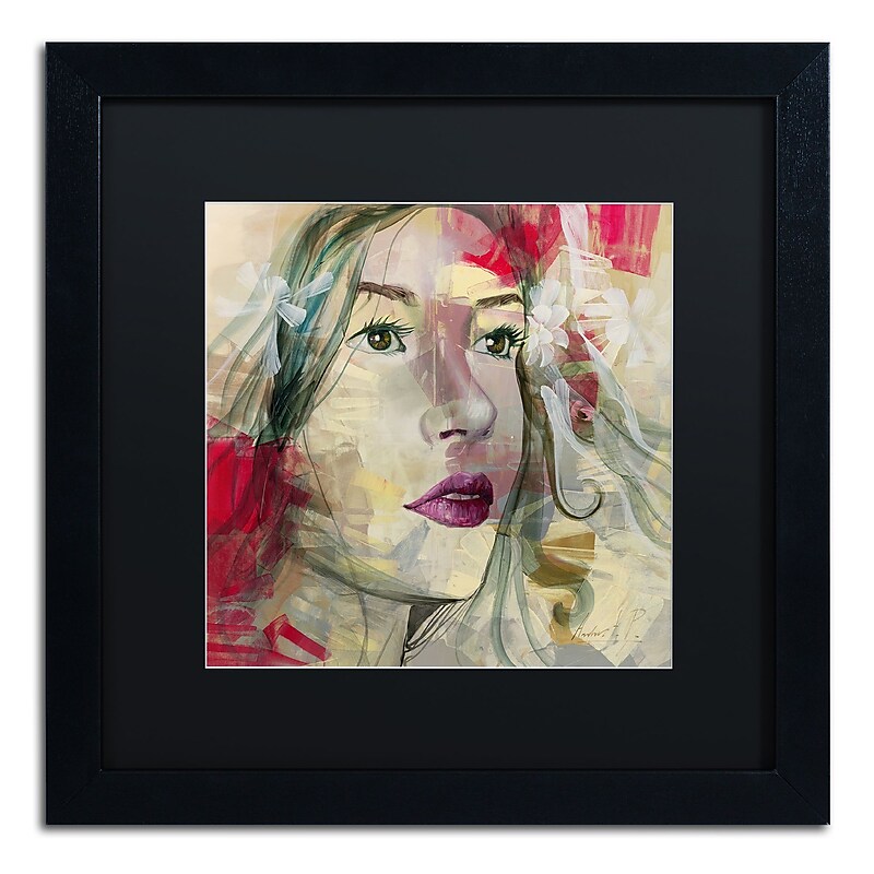 Trademark Fine Art Andrea 'Ana Lucia' 16 x 16 (MA0598-B1616BMF) image 1