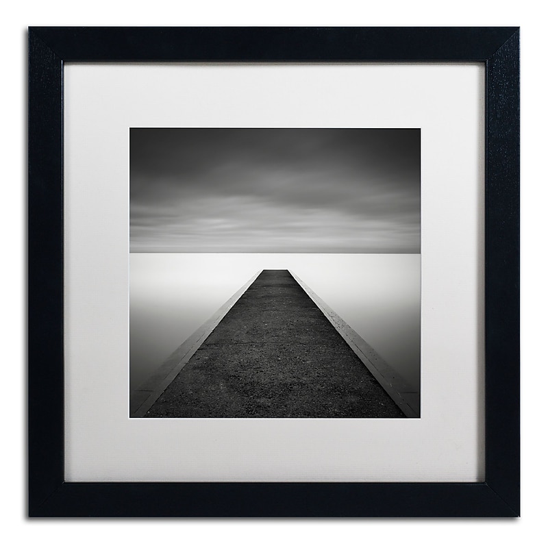 Trademark Fine Art Dave MacVicar 'Edge Of Reality' 16 x 16 Framed Art Print (ALI0829-B1616MF) image 1