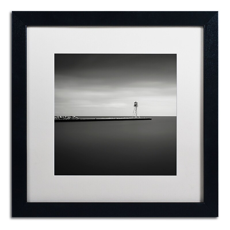 Trademark Fine Art Dave MacVicar 'Erieau 1' 16 x 16 Framed Art Print (ALI0830-B1616MF) image 1