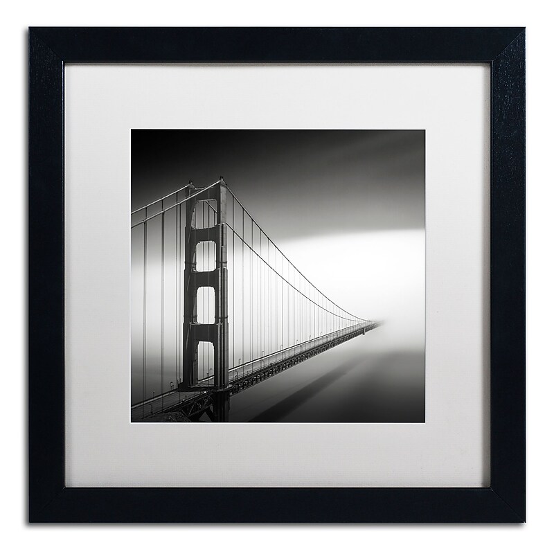 Trademark Fine Art Dave MacVicar 'Into The Mystic' 16 x 16 Framed Art Print (ALI0835-B1616MF) image 1