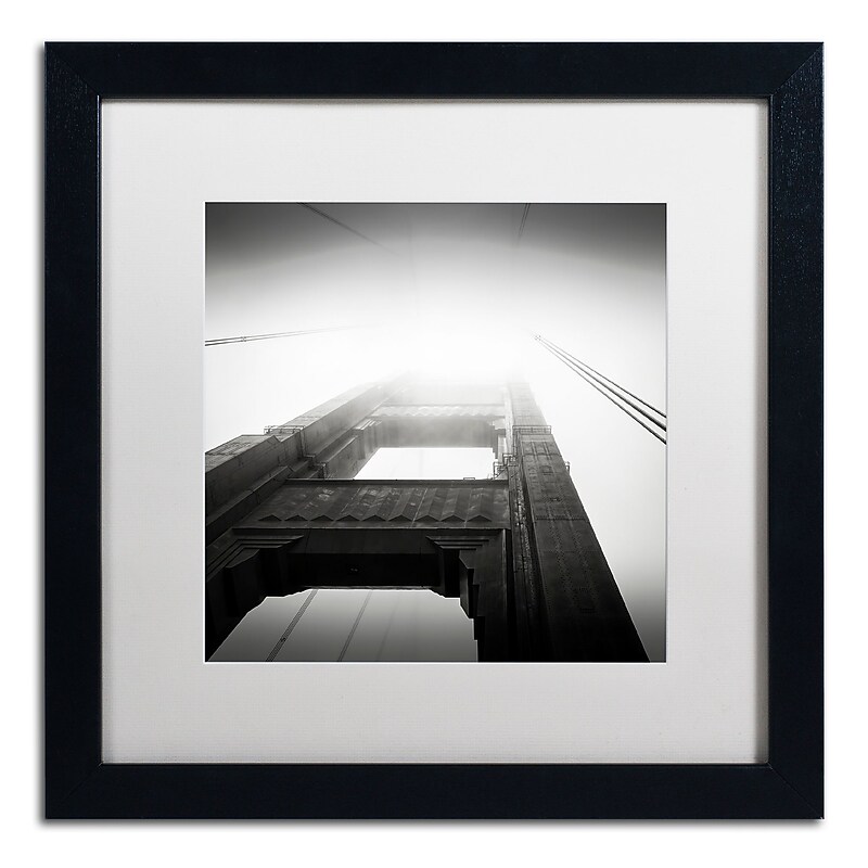 Trademark Fine Art Dave MacVicar 'The Crossing' 16 x 16 Framed Art Print (ALI0859-B1616MF) image 1