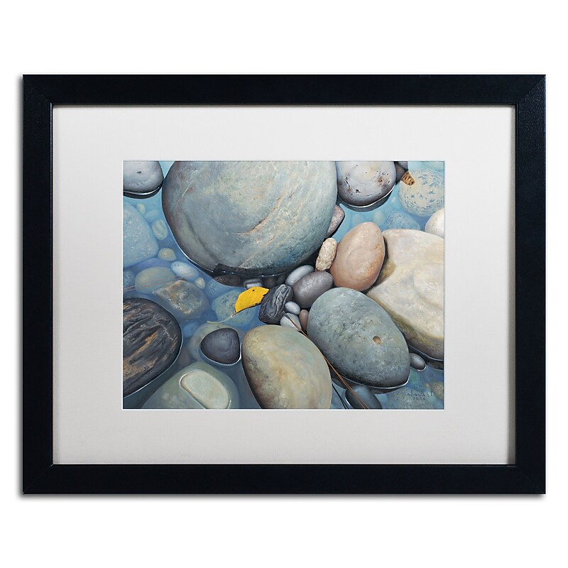 Trademark Fine Art Stephen Stavast 'Reflections on a Gray Day' 16 x 20 (ALI0744-B1620MF) image 1