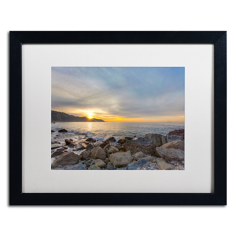 Trademark Fine Art Chris Moyer 'Breaking Day' 16 x 20 Framed Art Print (ALI0761-B1620MF) image 1