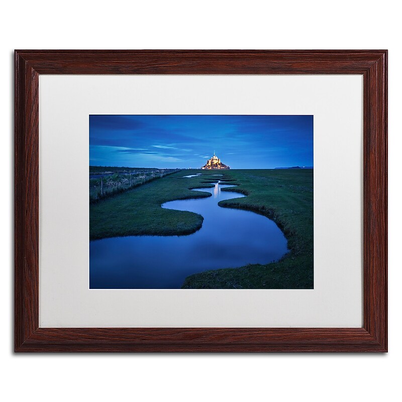 Trademark Fine Art Mathieu Rivrin 'Road to the Golden Marvel' 16 x 20 (RV0040-W1620MF) image 1