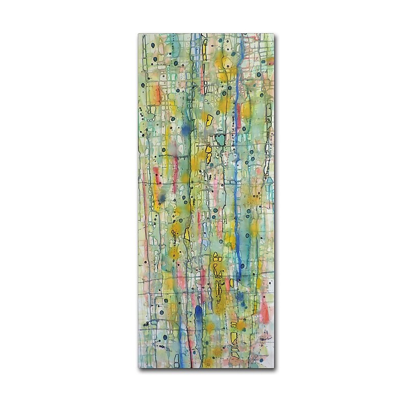 Trademark Fine Art Sylvie Demers 'Air du Temps 2' 8 x 19 (ALI0882-C819GG) image 1