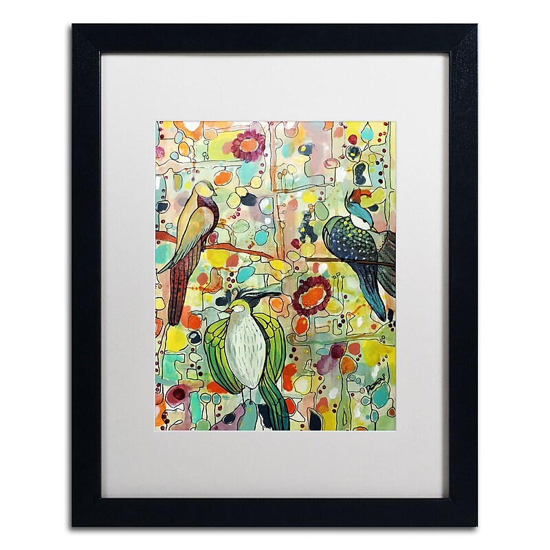 Trademark Fine Art Sylvie Demers 'Assemblace' 16 x 20 (ALI0886-B1620MF) image 1