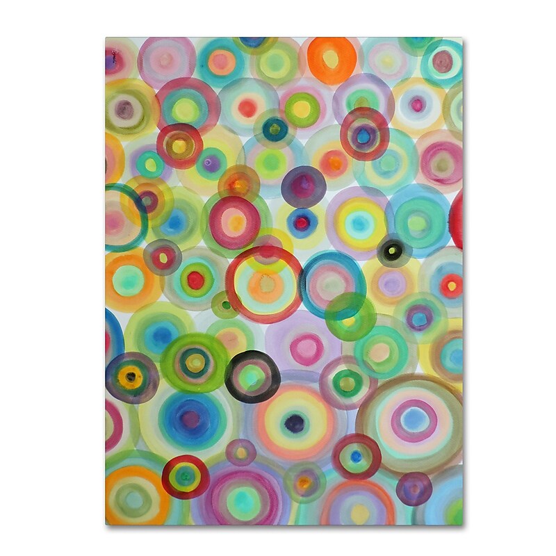 Trademark Fine Art Sylvie Demers 'Bulles' 35 x 47 (ALI0887-C3547GG) image 1