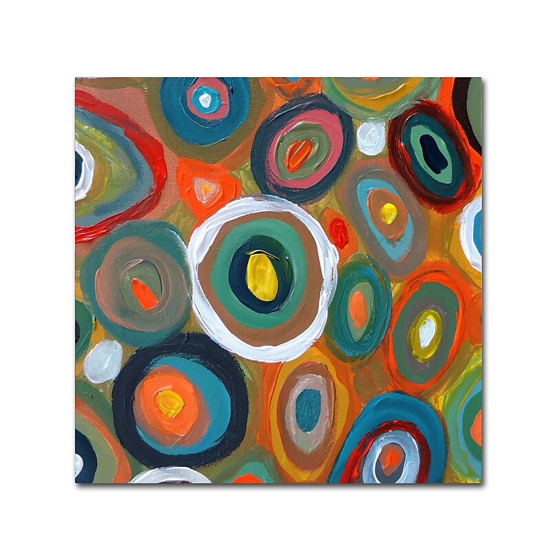 Trademark Fine Art Sylvie Demers 'Carisma' 35 x 35 (ALI0888-C3535GG) image 1