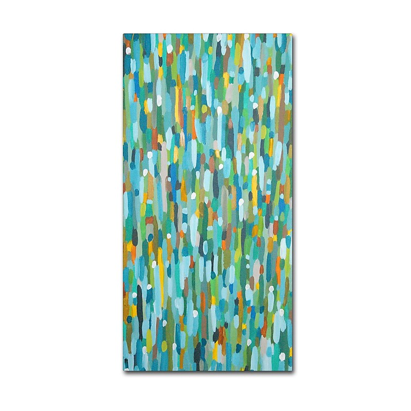 Trademark Fine Art Sylvie Demers 'Les Uns Contre Les Autres' 10 x 19 (ALI0896-C1019GG) image 1