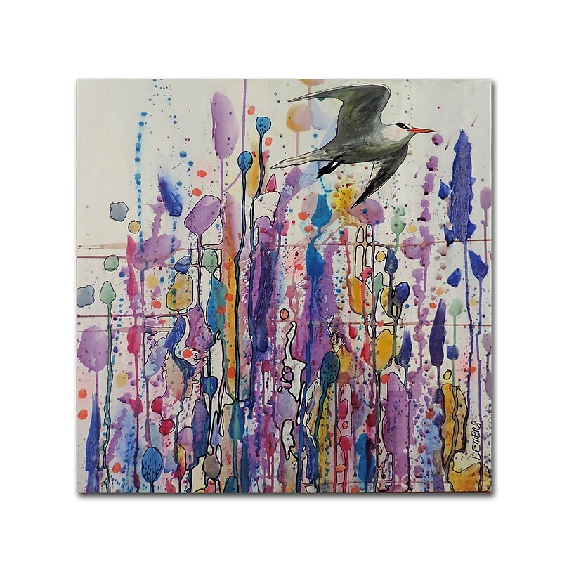 Trademark Fine Art Sylvie Demers 'Libre Voie' 18 x 18 (ALI0897-C1818GG) image 1