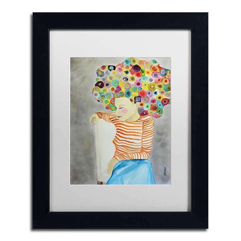 Trademark Fine Art Sylvie Demers 'Marion' 11 x 14 (ALI0899-B1114MF) image 1