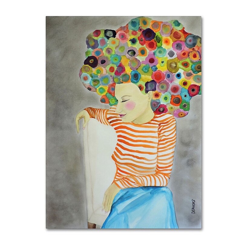 Trademark Fine Art Sylvie Demers 'Marion' 24 x 32 (ALI0899-C2432GG) image 1