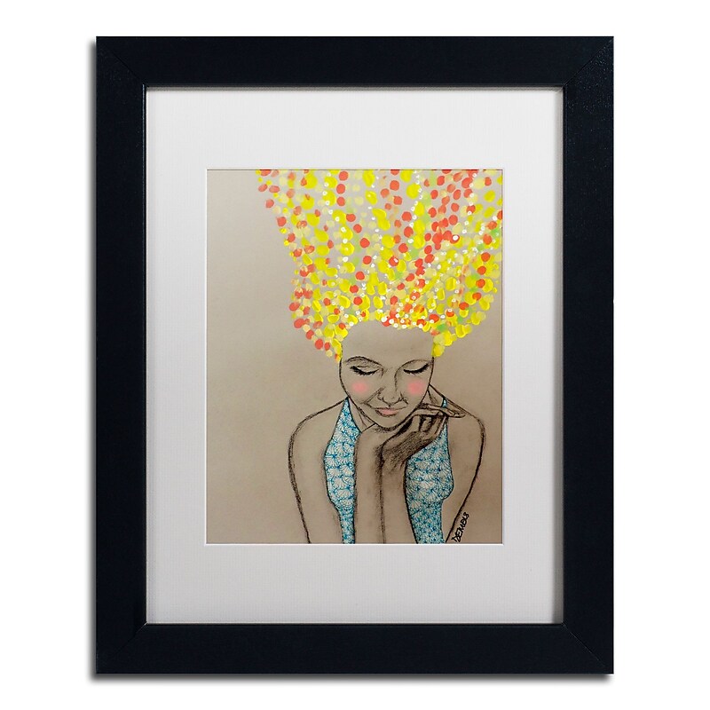 Trademark Fine Art Sylvie Demers 'Miss Sunshine' 11 x 14 (ALI0900-B1114MF) image 1