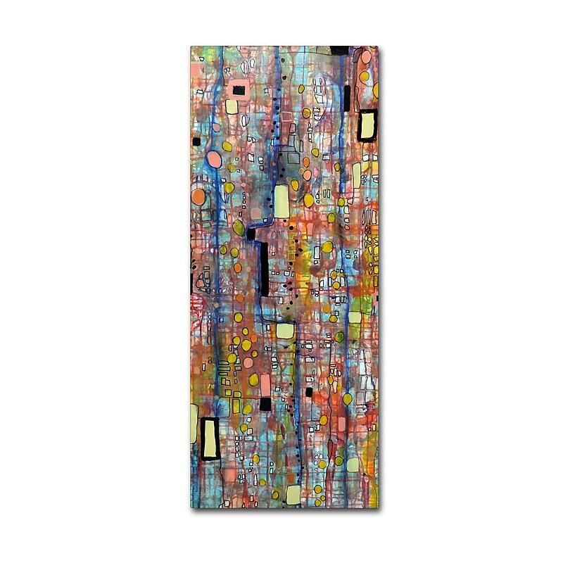 Trademark Fine Art Sylvie Demers 'Nervures' 14 x 32 (ALI0902-C1432GG) image 1