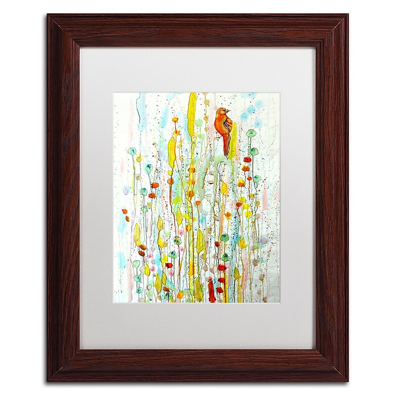 Trademark Fine Art Sylvie Demers 'Pause' 11 x 14 (ALI0903-W1114MF) image 1