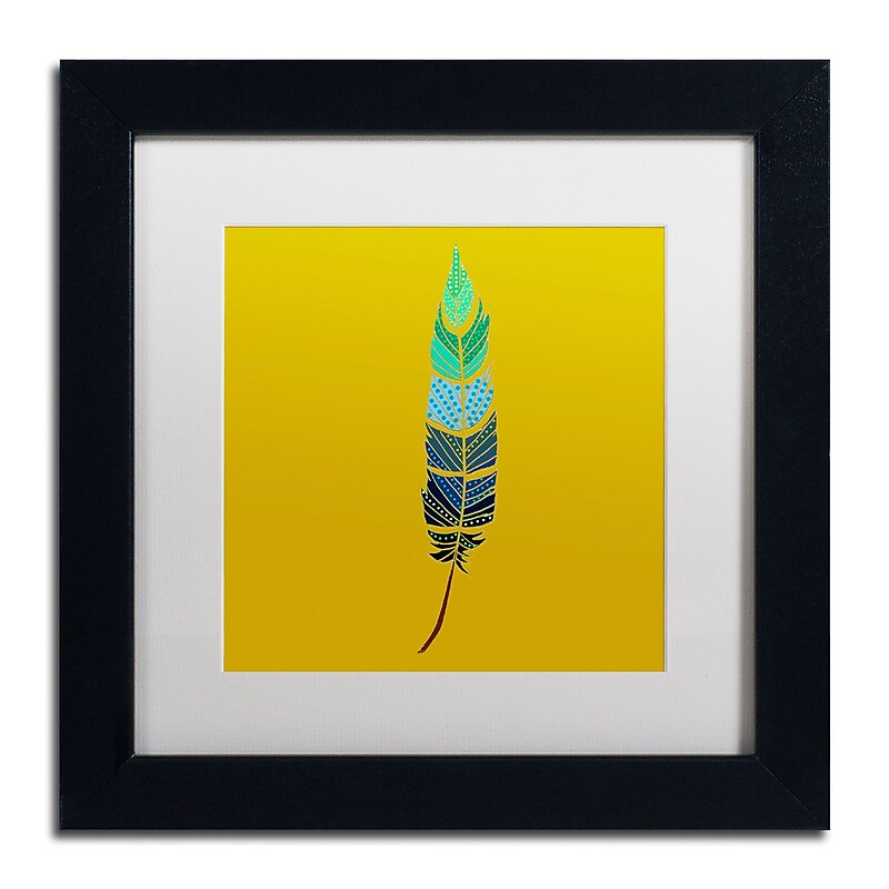 Trademark Fine Art Sylvie Demers 'Plume 2' 11 x 11 (ALI0914-B1111MF) image 1
