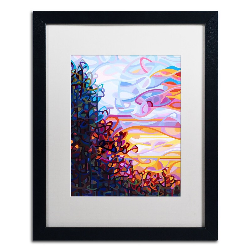 Trademark Fine Art Mandy Budan 'Crescendo' 16 x 20 Framed Art Print (ALI0918-B1620MF) image 1