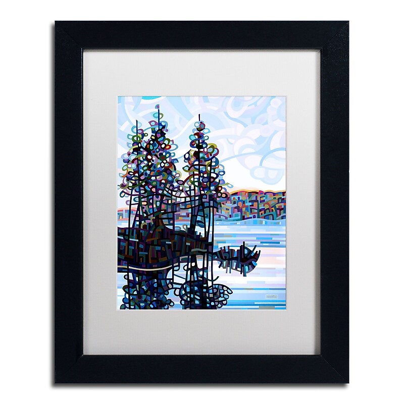 Trademark Fine Art Mandy Budan 'Haliburton Morning' 11 x 14 (ALI0920-B1114MF) image 1