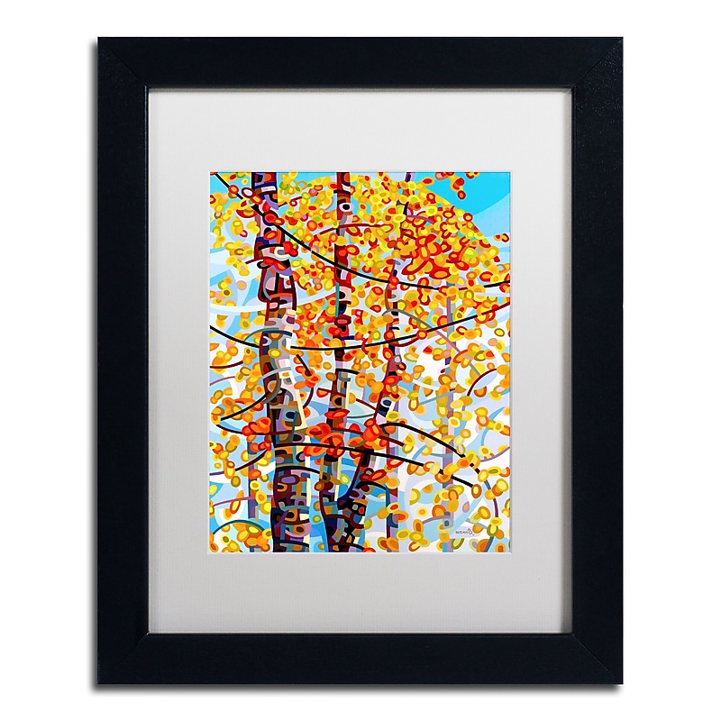 Trademark Fine Art Mandy Budan 'Panoply' 11 x 14 Framed Art Print (ALI0927-B1114MF) image 1