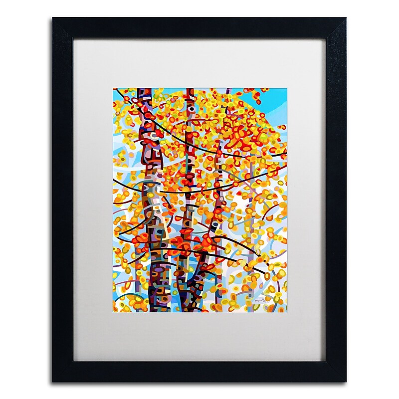 Trademark Fine Art Mandy Budan 'Panoply' 16 x 20 Framed Art Print (ALI0927-B1620MF) image 1