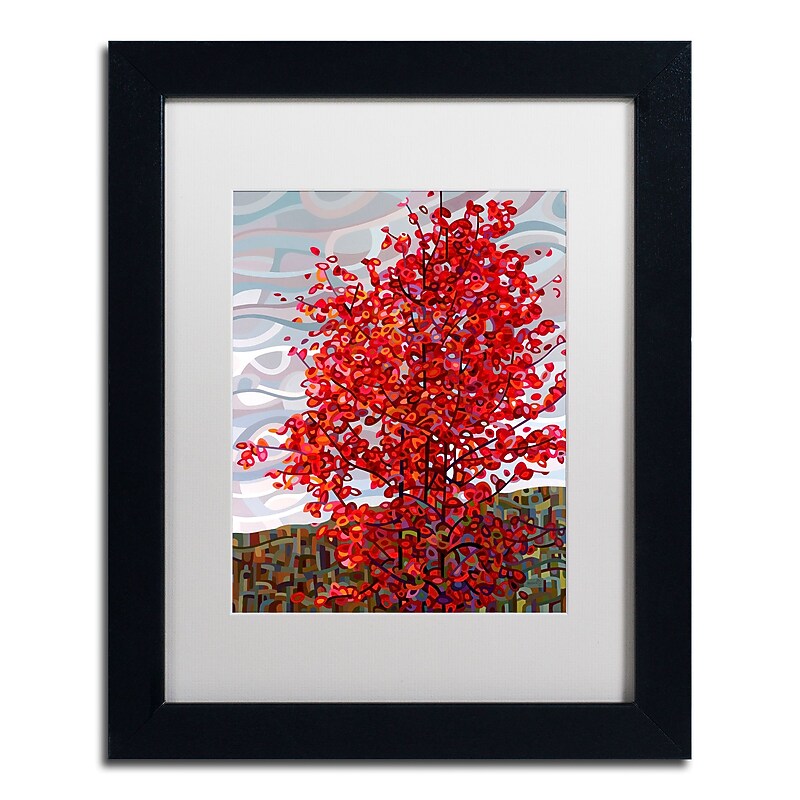 Trademark Fine Art Mandy Budan 'Passing Storm' 11 x 14 Framed Art Print (ALI0928-B1114MF) image 1
