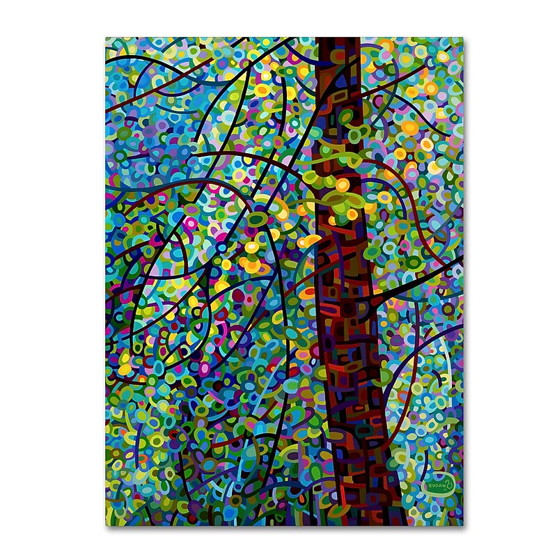 Trademark Fine Art Mandy Budan 'Pine Sprites' 35 x 47 (ALI0929-C3547GG) image 1