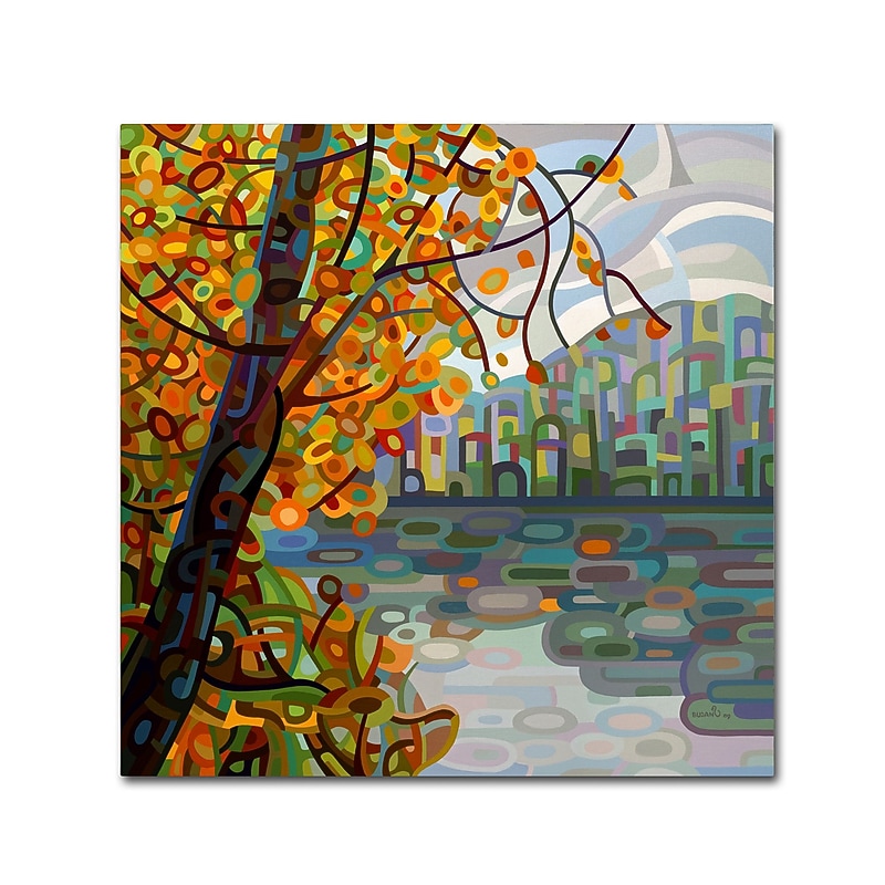 Trademark Fine Art Mandy Budan 'Reflections' 18 x 18 (ALI0930-C1818GG) image 1