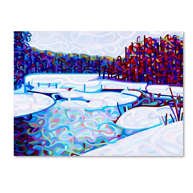 Trademark Fine Art Mandy Budan 'Thaw' 35 x 47 (ALI0937-C3547GG) image 1