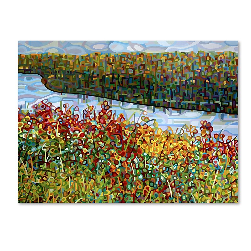Trademark Fine Art Mandy Budan 'The River' 24 x 32 (ALI0939-C2432GG) image 1