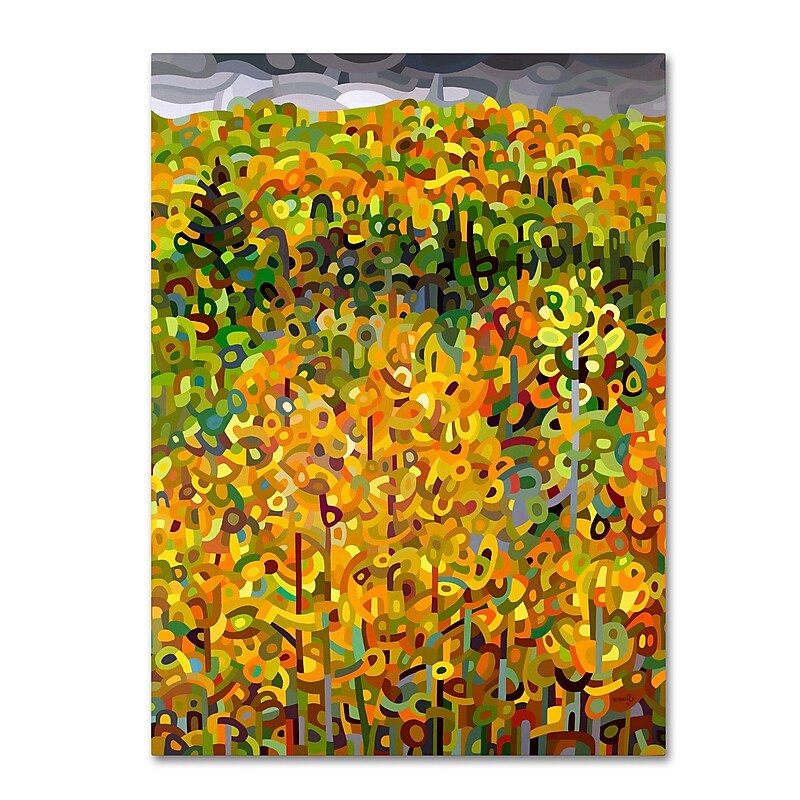 Trademark Fine Art Mandy Budan 'Towards Autumn' 35 x 47 (ALI0940-C3547GG) image 1