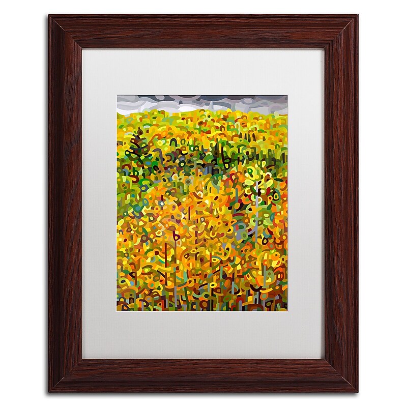 Trademark Fine Art Mandy Budan 'Towards Autumn' 11 x 14 (ALI0940-W1114MF) image 1