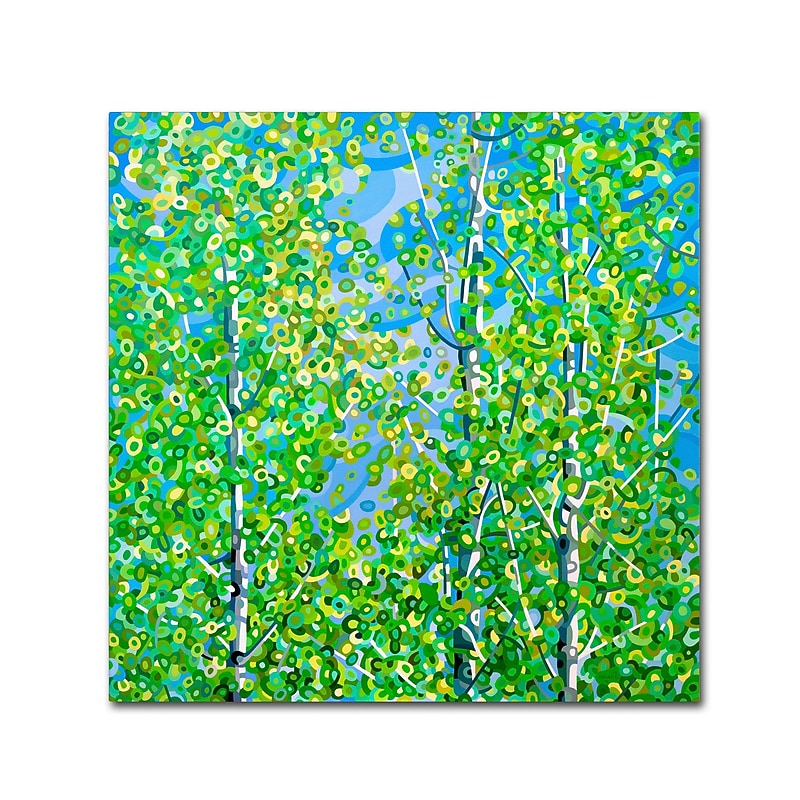 Trademark Fine Art Mandy Budan 'Among Friends' 18 x 18 (ALI0942-C1818GG) image 1