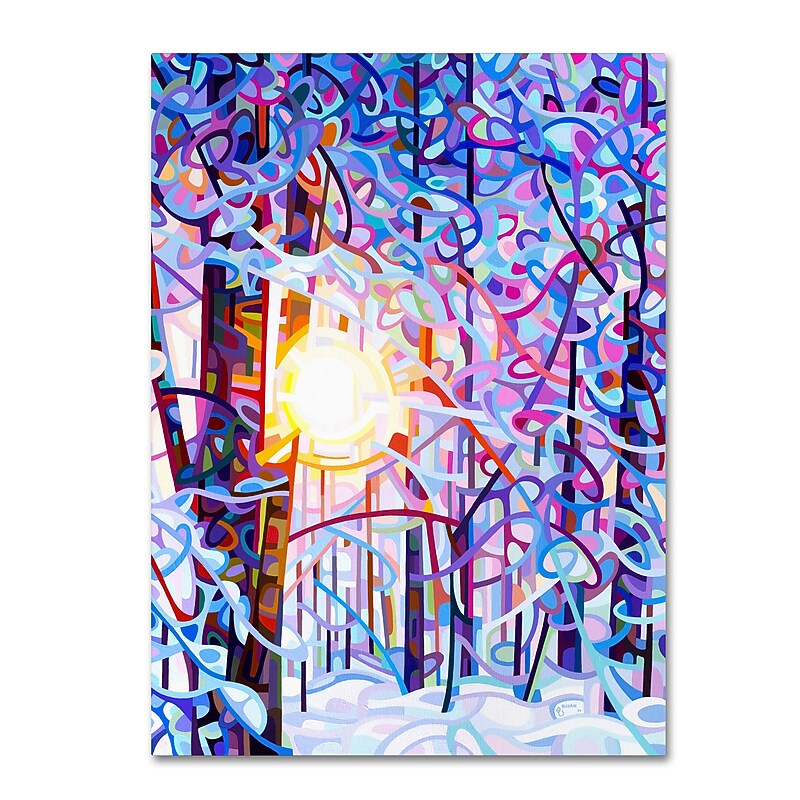Trademark Fine Art Mandy Budan 'Early Riser' 35 x 47 (ALI0946-C3547GG) image 1