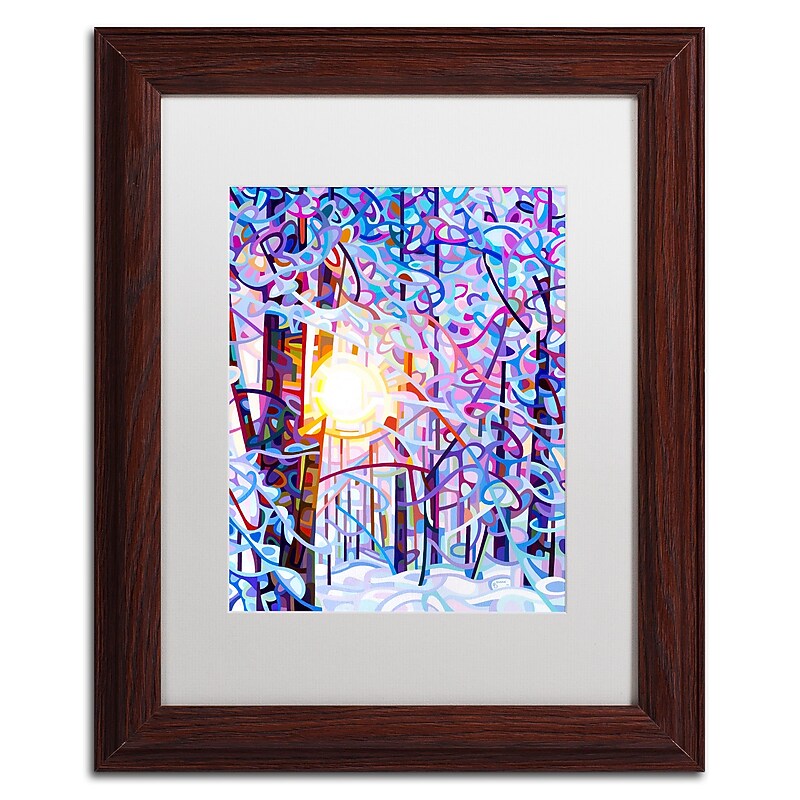 Trademark Fine Art Mandy Budan 'Early Riser' 11 x 14 (ALI0946-W1114MF) image 1