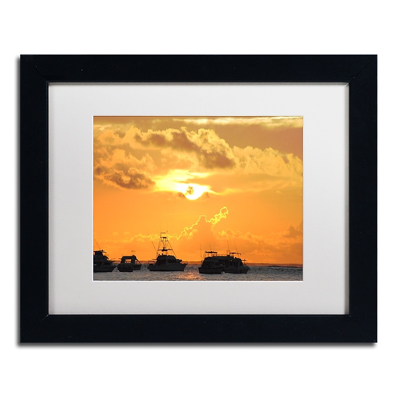 Trademark Fine Art Monica Mize 'Kipona Aloha' 11 x 14 (MF152-B1114MF) image 1