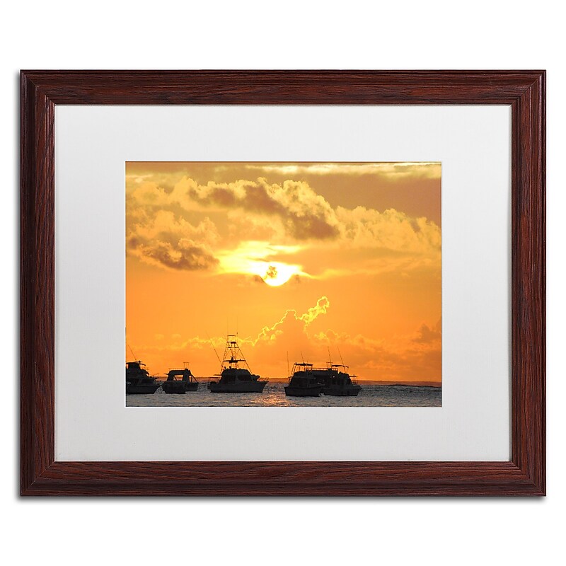 Trademark Fine Art Monica Mize 'Kipona Aloha' 16 x 20 (MF152-W1620MF) image 1