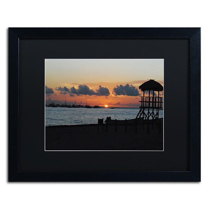 Trademark Fine Art Monica Mize 'Me Ke Aloha Pumehana' 16 x 20 (MF159-B1620BMF) image 1