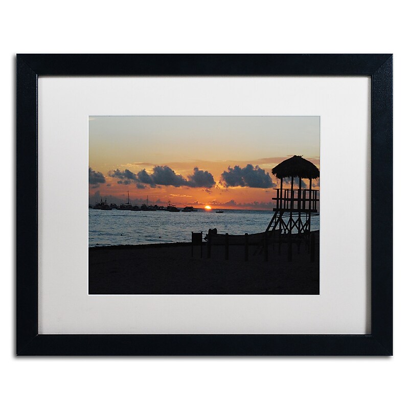 Trademark Fine Art Monica Mize 'Me Ke Aloha Pumehana' 16 x 20 (MF159-B1620MF) image 1