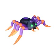 BZB Goods 8 Foot Long Halloween Inflatable Spider Decoration